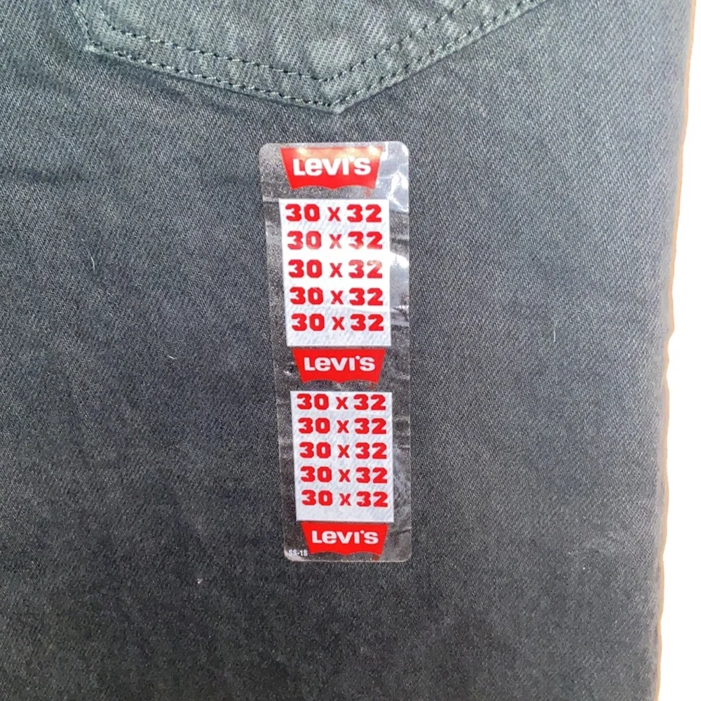 Levi’s Vintage Orange Tag Deep Forest Green Student Relaxed Fit 550 Size 30/32 - Picture 4 of 10